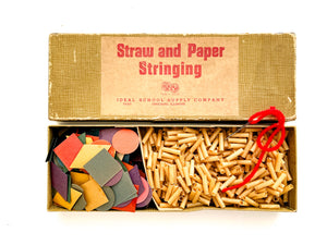 Straw and Paper Stringing