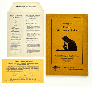 1926-1927 Catalog of Turtox Microscope Slides