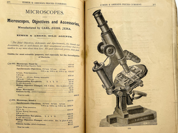 Supplementary Catalogue of Chemical & Physical Apparatus [with] Seibert's Graded Infant-Feeder and Sterilizer advert