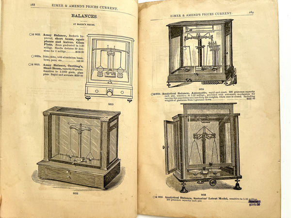 Supplementary Catalogue of Chemical & Physical Apparatus [with] Seibert's Graded Infant-Feeder and Sterilizer advert