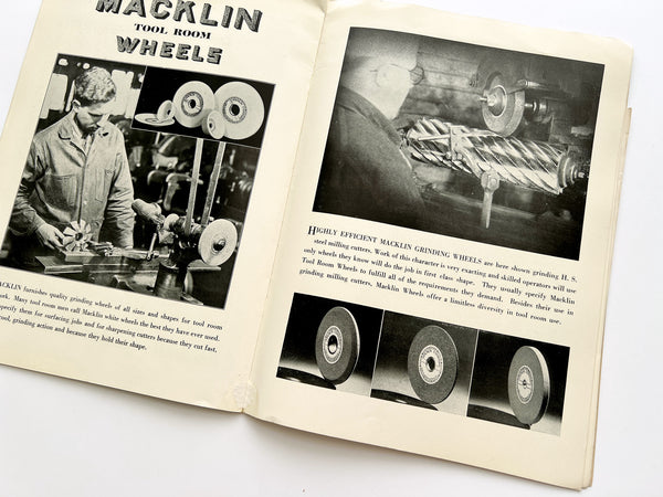 Macklin Grinding Wheels: Protect your Production (cover title)