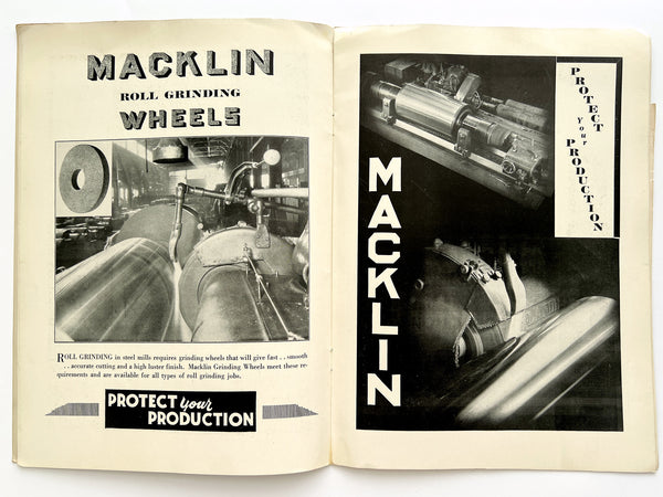 Macklin Grinding Wheels: Protect your Production (cover title)