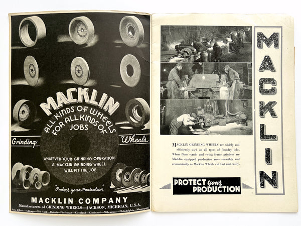 Macklin Grinding Wheels: Protect your Production (cover title)