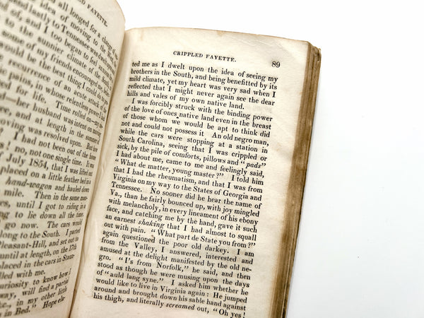 "Crippled Fayette," of Rockingham, detailing his times, and giving his rhymes... Made helpless by the rheumatism since the 20th of October, 1847.
