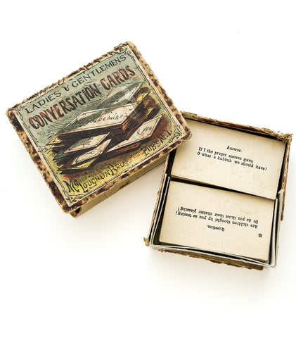 Ladies & Gentlemens' Conversation Cards
