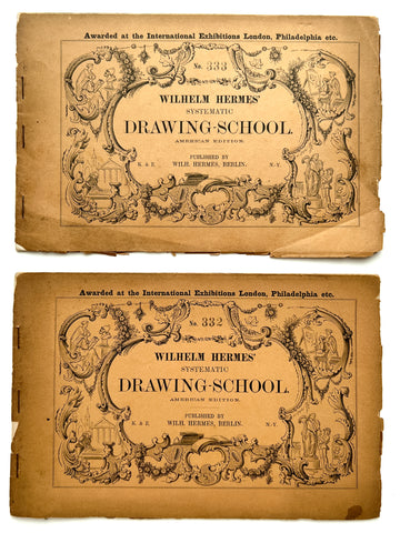 William Hermes' Systematic Drawing-School. American Edition, nos. 332 - 333 (2 volumes)