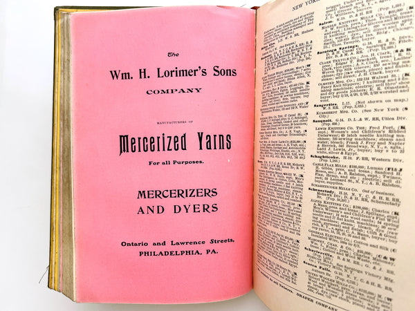 The Official American Textile Directory (1909-10)