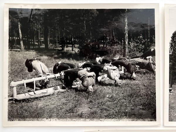 U.S. Forest Service photographs of training for smokejumpers