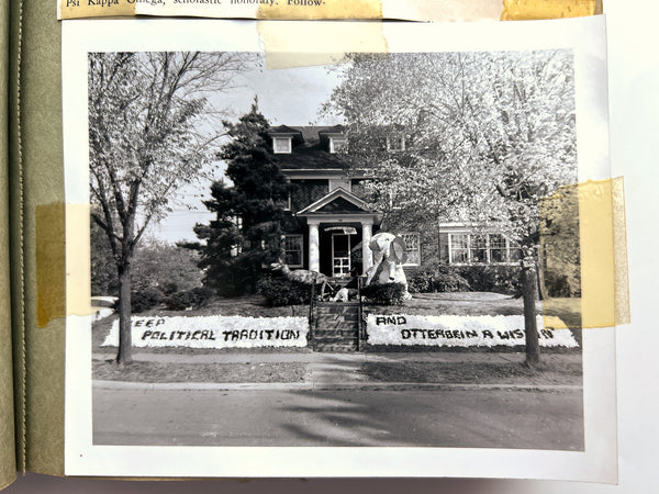 1953-1957 Scrap Book assembled by Marilyn Potts while studying at Mount Union College