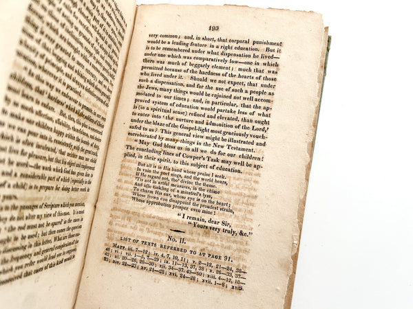 A Practical View of Christian Education in its Earliest Stages