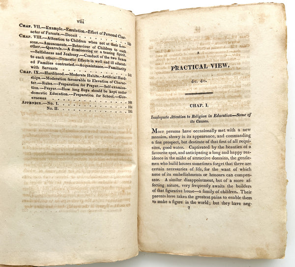 A Practical View of Christian Education in its Earliest Stages