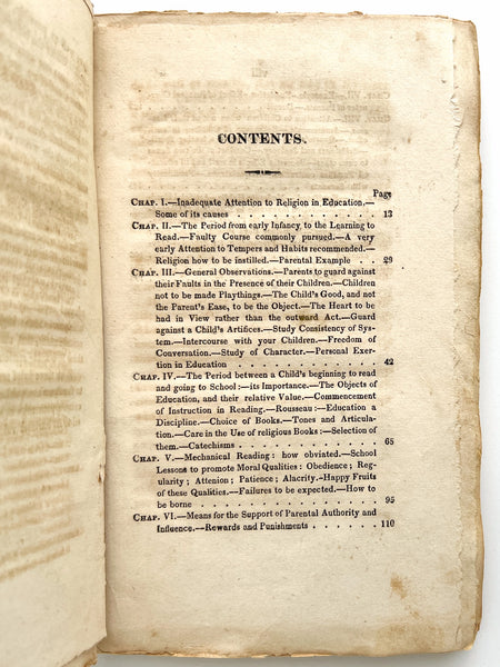 A Practical View of Christian Education in its Earliest Stages