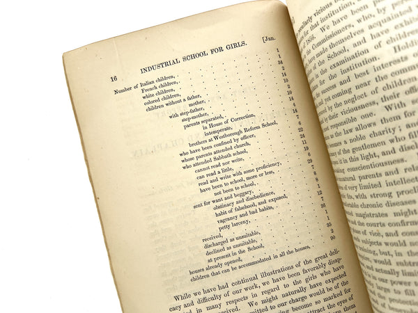 First Annual Report of the Trustees of the State Industrial School for Girls at Lancaster