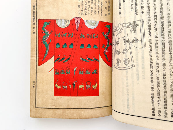 故實叢書: Rekisei fukushoku kō / Thoughts on Historical Clothing (5 volumes)