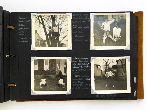 Teenage girl's vernacular photo album of multigenerational women in California ca. 1955