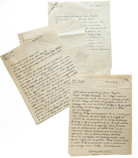 Three letters from a Polish immigrant detained and working in the kitchen at Ellis Island in 1947