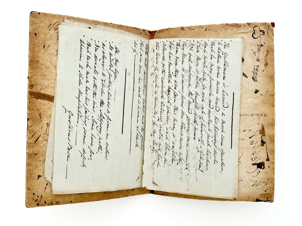 Commonplace book belonging to Griselda Eastwicke Cunningham (1810-1873), granddaughter of the “American Sappho,” Sarah Wentworth Apthorp Morton.