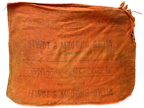 Printed rag promoting workplace safety "Be Safe — Avoid Accidents"