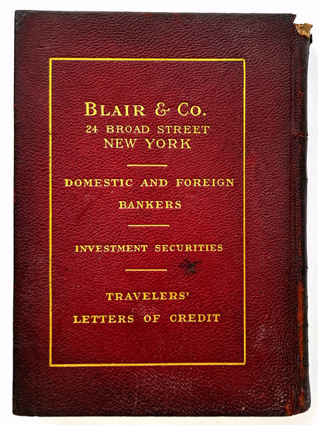 Blair & Co.'s Travelers' Code, compiled from Lieber's Standard Telegraphic Code