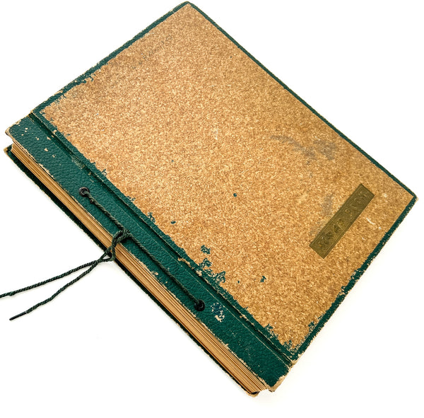 1939 Mount Vernon Academy student scrapbook with drawings related to Seventh-day Adventist eschatology (plus photos and cartoons and boy stuff)