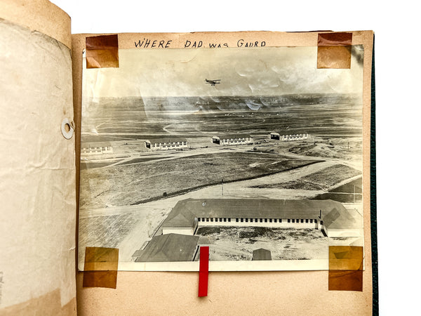 1939 Mount Vernon Academy student scrapbook with drawings related to Seventh-day Adventist eschatology (plus photos and cartoons and boy stuff)