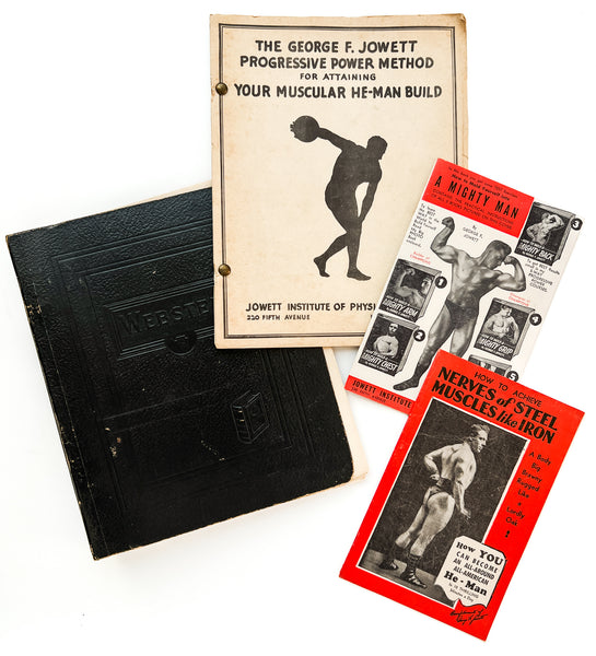 The George F. Jowett Progressive Power Method for Attaining Your Muscular He-Man Build (Lessons 1-12, complete)