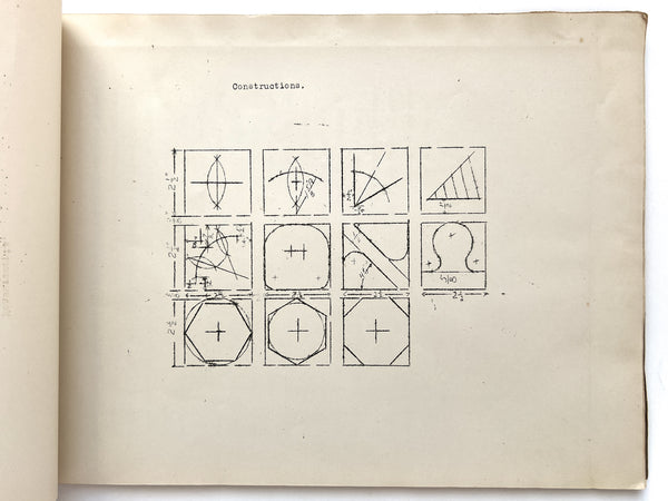 Mechanical Drawing Course, Manual Training Department, Central High School, Xenia, Ohio.