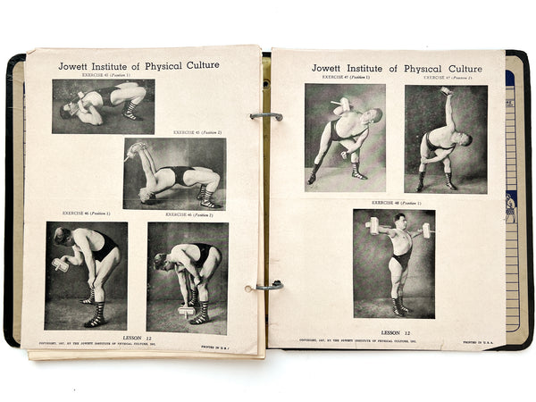 The George F. Jowett Progressive Power Method for Attaining Your Muscular He-Man Build (Lessons 1-12, complete)