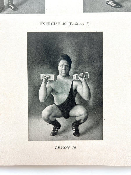 The George F. Jowett Progressive Power Method for Attaining Your Muscular He-Man Build (Lessons 1-12, complete)