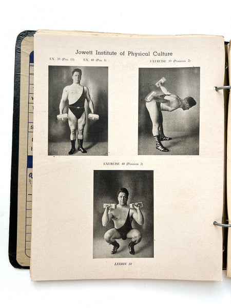 The George F. Jowett Progressive Power Method for Attaining Your Muscular He-Man Build (Lessons 1-12, complete)