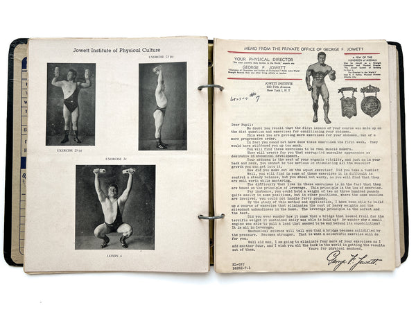 The George F. Jowett Progressive Power Method for Attaining Your Muscular He-Man Build (Lessons 1-12, complete)