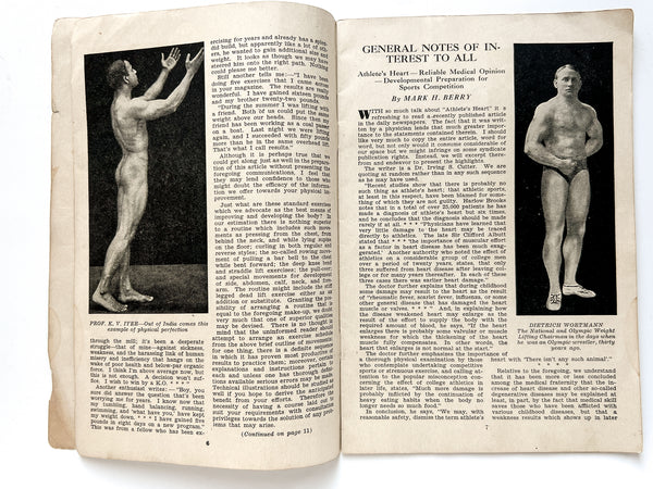 Physical Training Notes. Vol. I, No. 3. April, 1936