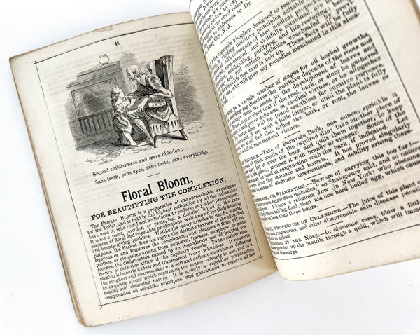 Shakespeare's Seven Ages of Man's Life (Brown's Almanac 1869)