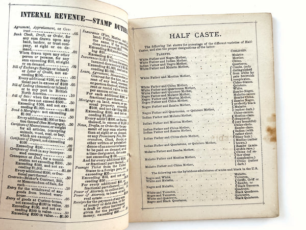 Shakespeare's Seven Ages of Man's Life (Brown's Almanac 1869)