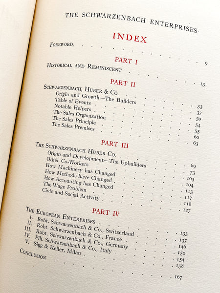 The Schwarzenbach Enterprises