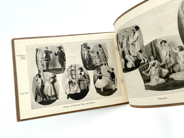 A Book of Views of The Chicago Normal School of Physical Education, 5026 Greenwood Avenue, Chicago, established 1903. Frances Musselman, Principal.