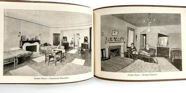 A Book of Views of The Chicago Normal School of Physical Education, 5026 Greenwood Avenue, Chicago, established 1903. Frances Musselman, Principal.