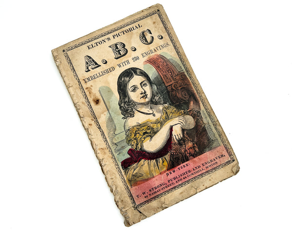 Elton's Pictorial A.B.C. Embellished with 230 engravings, or illustrated nouns.