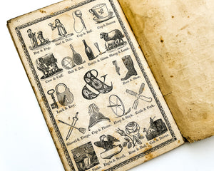 Elton's Pictorial A.B.C. Embellished with 230 engravings, or illustrated nouns.