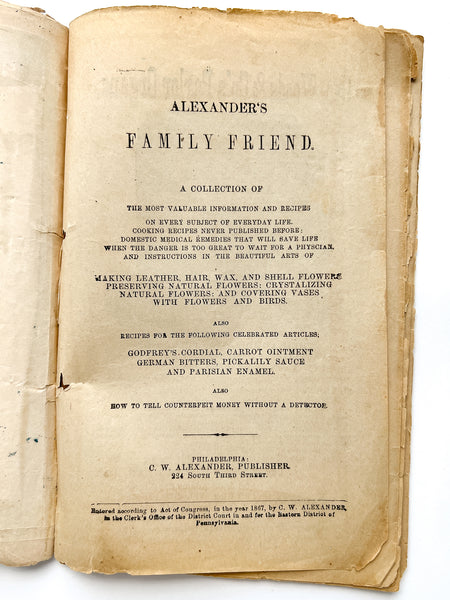 Alexander's Family Friend