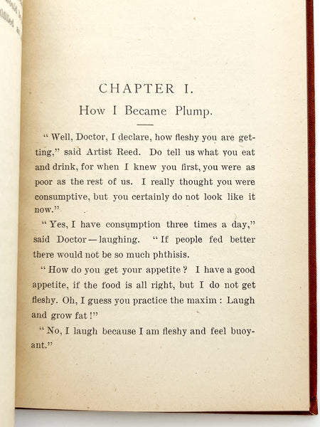 How to be Plump: or Talks on Physiological Feeding