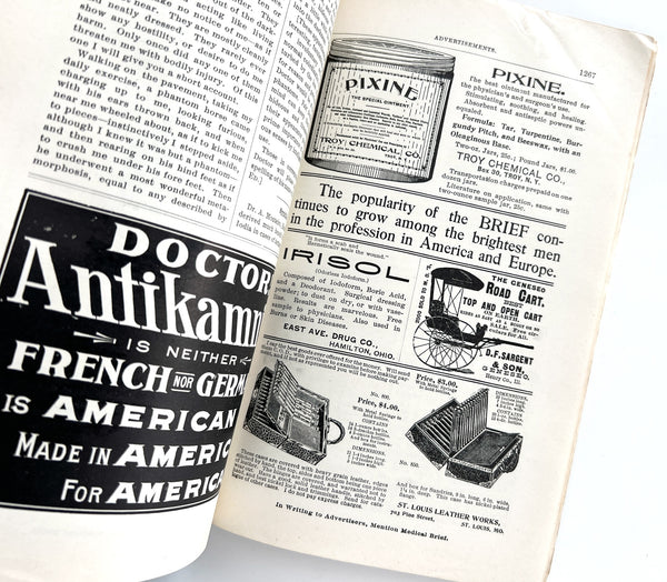 The Medical Brief Monthly. Practical Medicine and Surgery. Vol. XXVI, No. 8. August 1898.