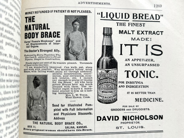 The Medical Brief Monthly. Practical Medicine and Surgery. Vol. XXVI, No. 8. August 1898.