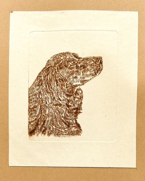 Mid-Century binder of work in handicraft, including braiding, printing and weaving, with many mounted specimens and instructions for working.