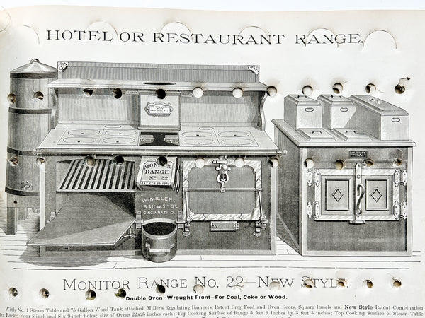 Wm. Miller’s Catalogue of Wrought Iron Ranges (cover title)