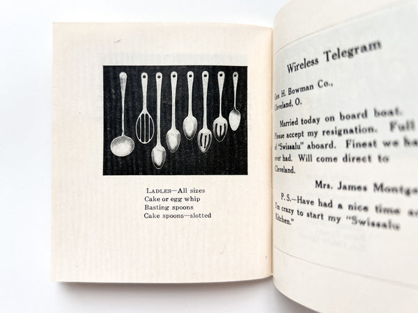 Her "Swissalu" Diary, written enroute