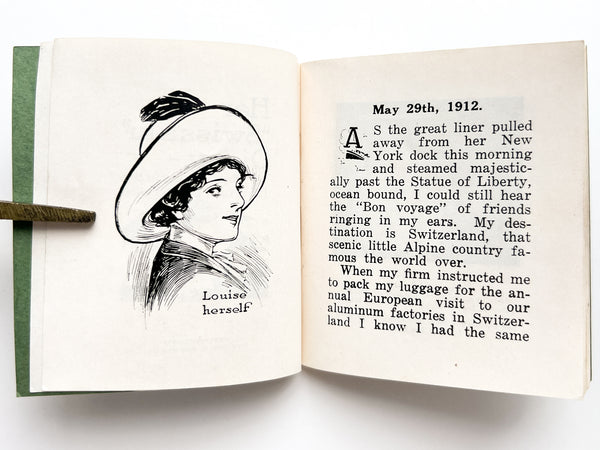 Her "Swissalu" Diary, written enroute