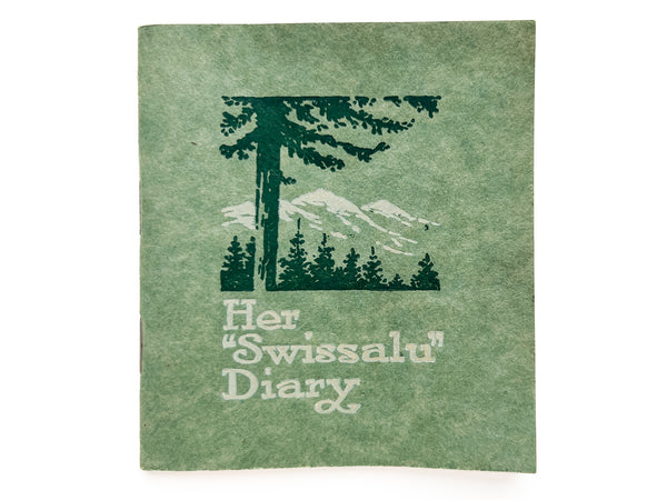 Her "Swissalu" Diary, written enroute