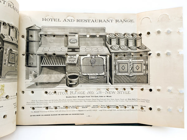 Wm. Miller’s Catalogue of Wrought Iron Ranges (cover title)