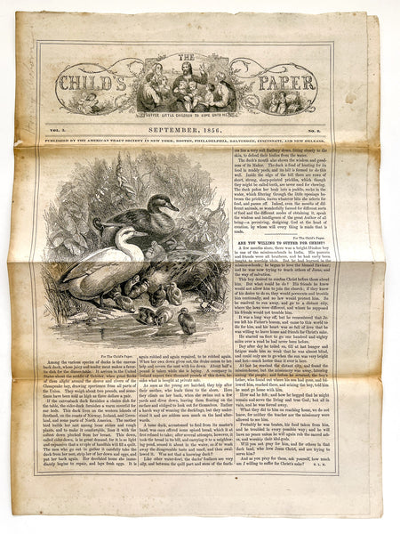 The Child's Paper, complete year 1856 (Volume 5)